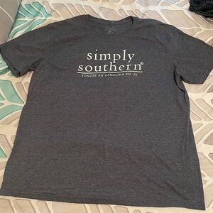 Simply Southern Charcoal Tee